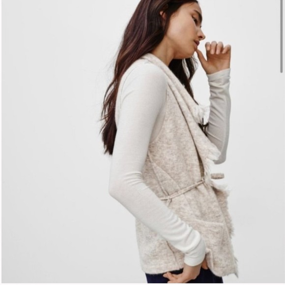 Wilfred Free Wool Alpaca Fei Fei Vest Size XXS - Picture 4 of 10